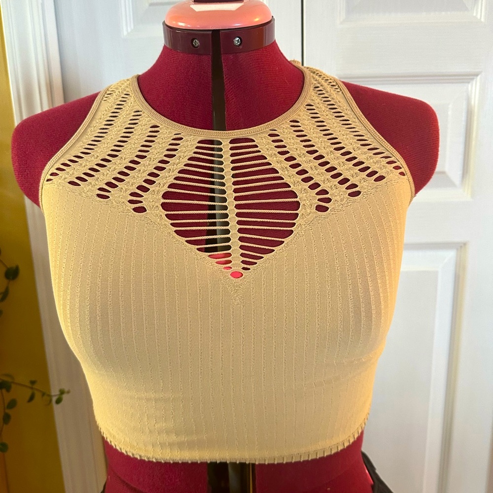 Free People Racerback Crop Top